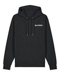Blurred DnB Essential Black Hoodie