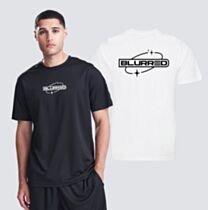Blurred DnB Coolfit Tee in White or Black - New Design