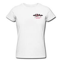 English Powerlifting Official Embroidered T-Shirt with URL (web address)