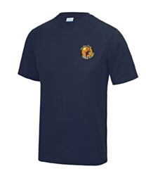 Charlton Kings Tennis Place Unisex Adult T-Shirt With Logo